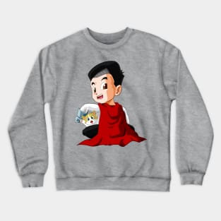 Ghenny boy and little Kitten Crewneck Sweatshirt